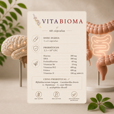 Vitabioma - Probióticos & Cérebro